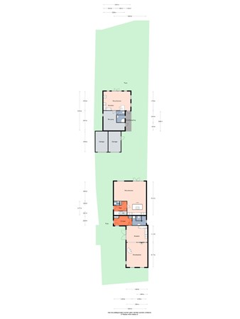 Floorplan - Dorpsstraat 54, 3751 ES Bunschoten-Spakenburg